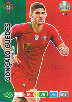 Goncalo Guedes Portugal Panini UEFA EURO 2020#278